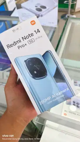 Redmi NOTE 14 PRO+ 5G 12+12/512 Baru segel box fresh