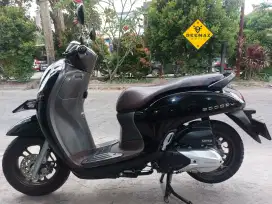 (DP 500 Rb)‼️ Honda Scoopy Prestige Keyless Hitam Glossy 2022