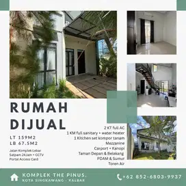 Hunian Dengan Nuansa Hutan Pinus (LB 67 m2 / LT 159 m2 - SHM)