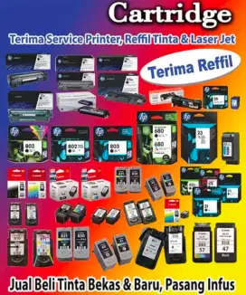 Jual beli tinta cartridge toner baru dan bekas dengan harga tinggi