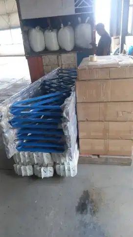 RAK GUDANG KAPASITAS 250-300KG PER SUSUN ANTI KARAT SIAP KIRIM