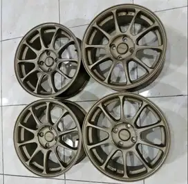 Velg Mobil Bekas Type Rays Ring 16x16 4x100 ET 42