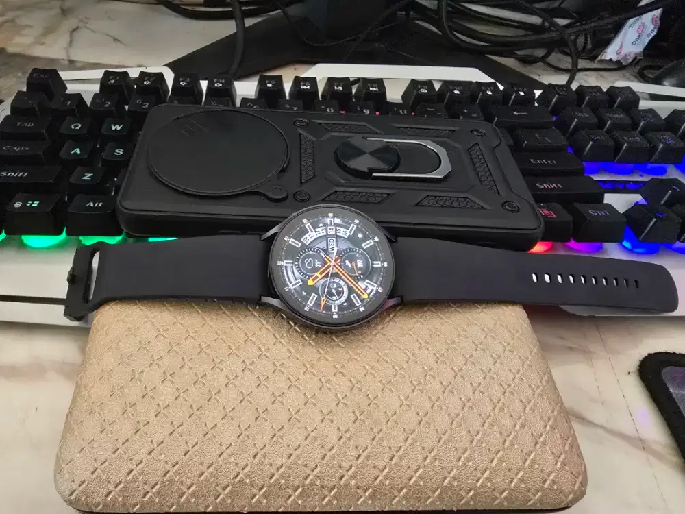 Jual Murce Samsung watch 6 44mm black super mulusss