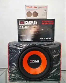 Paket Audio Mobil subwoofer 12 CM-1280