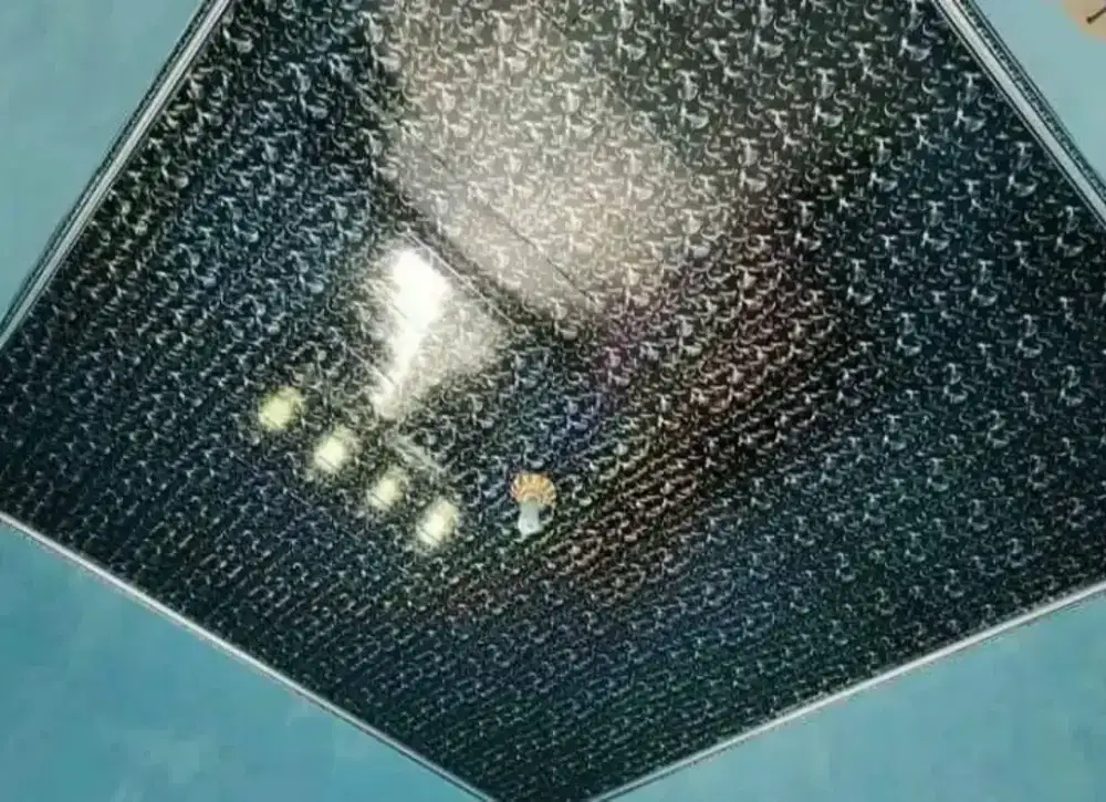 plafon PVC terpasang