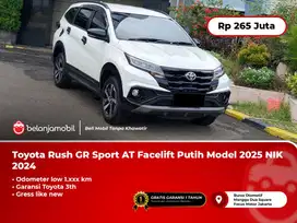 [ LOW KM 1RB ] Toyota Rush GR Sport AT Putih Model 2025 NIK 2024