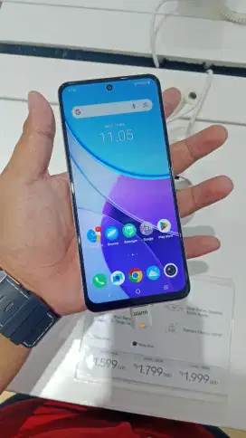Kredit Cicilan HP VIVO Y19S Pearl Silver, Glossy Black