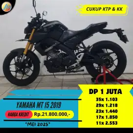 YAMAHA MT 15 2019 KREDIT DP CUMA 1 JUTA ANGSURAN SANGAT TERJANGKAU
