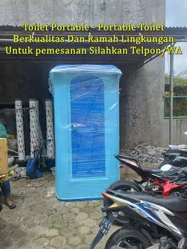 Toilet Portable Jongkok- Toilet Outdoor- WC Portable- Praktis Mudah Di