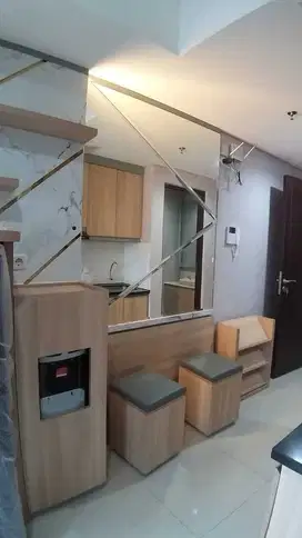 Disewakan Apartmen Pesona City Depok Tipe Studio Full Furnish LowFloor