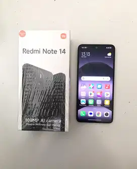 Redmi note 14 ram 8+4/256