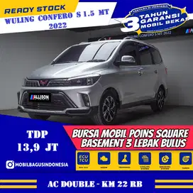 [Dp 13,9 Jt - Low KM] Wuling Confero 1.5 MPV MT 2022 SILVER