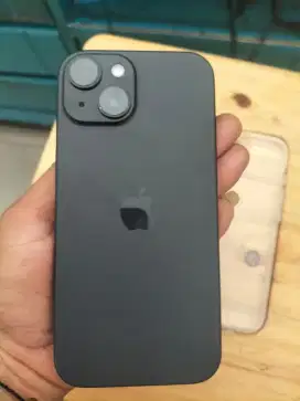 Second ip 15 internal 128GB warna black mulus komplit box