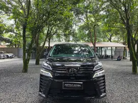 Toyota Vellfire 2.5 G TSS Facelift AT Matic 2021 Hitam ASTINA MOBIL