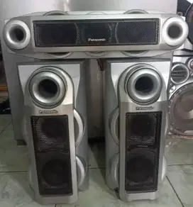 speaker panasonic suround dan center mulus