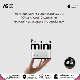 (iBox) Apple New Mac Mini M4 16/256GB Garansi Resmi Indonesia