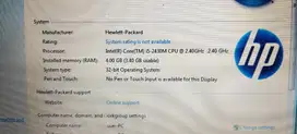 Processor laptop corr i5 gen 2