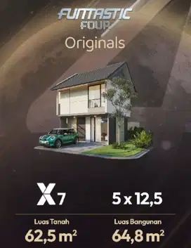 Rumah Viral Park Serpong, sebelah Gading Serpong, dekat pusat bisnis .