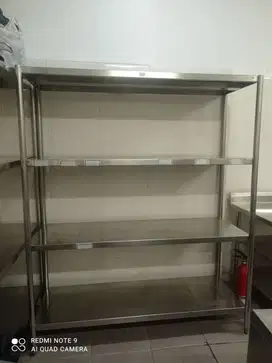 RACK STAINLESS  4 TAHAP SIZE 1500*600*1800