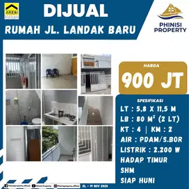 Rumah Kota 2 lantai SIAP HUNI
