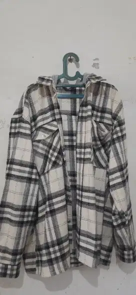 Hooded Flannel Max Fashions