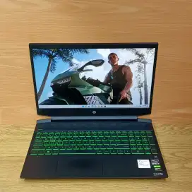 Laptop hp pavilion gaming Ryzen 5-5600H GTX 1650 ram 16gb/SSD 512gb