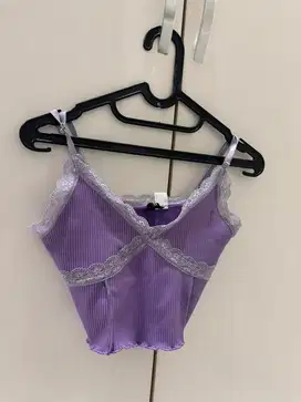 Tank top h&m (ungu)