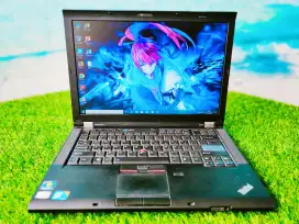 LAPTOP LENOVO T410 i5 8GB SSD 128GB & HDD320GB DESIGN CODING NGEBUT