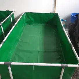Di jual kolam terpal bekas lobster
