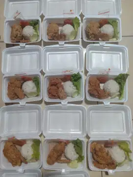 Geprek 10k+nasi