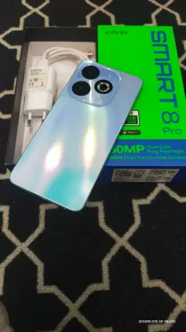 Infinix smart 8 pro 8/128GB Fullset no minus lecet pemakaian wajar aja