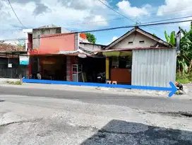 Tanah strategis pinggir jalan kawasan kuliner kampus UMY & Alma'ata