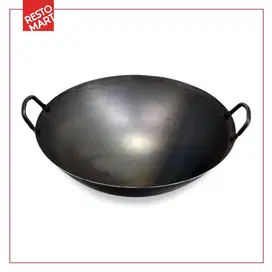 WAJAN BAJA PRE SEASONED 45CM RESTO