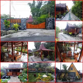 Rumah villa sangat nyaman dan asri lingkungan pedesaan turi