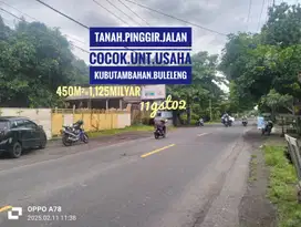 Jual Tanah Pinggir jalan bs usaha ruko Kubutambahan Buleleng Bali