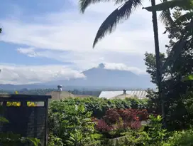 Dijual tanah 600m² view gunung watukau