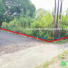 tanah pekarangan strategis cocok hunian wedomartani