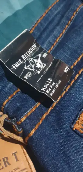TRUE RELIGION Jeans Wanita Authentic Original Outlet