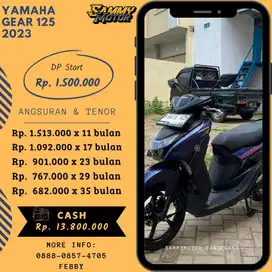 YAMAHA GEAR 125 2023 DP 1.5jt