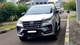 toyota fortuner vrz gr sport 2023 4x4 matic silver cash kredit bisa