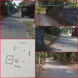 Tanah sangat nyaman dan strategis wedomartani dekat jln raya tajem