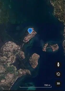 Tanah Los Pantai Dikelilingi Laut Di Lape Sumbawa Nusa Tenggara Barat