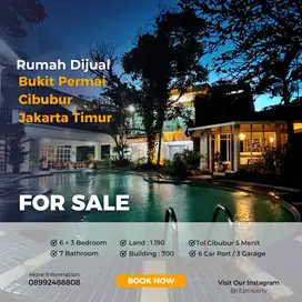 Rumah Mewah di Cibubur Jakarta Timur