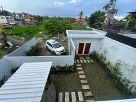 dijual villa baru view sawah lantai 2 lokasi ubud