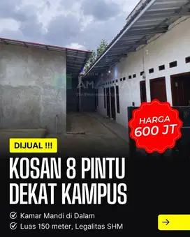 DIJUAL CEPAT KOS KOSAN DEKAT KAMPUS ITERA