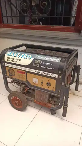 Genset MAESTRO 5000 watt iso 9001 mati