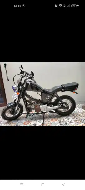 Motor custom Harley Davidson