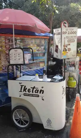 Gerobak Bagus Bekas Es Teh Iketan