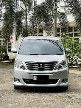 Alphard X Matic 2012/ 2013, Dp 25 jt, Terawat, Termurah