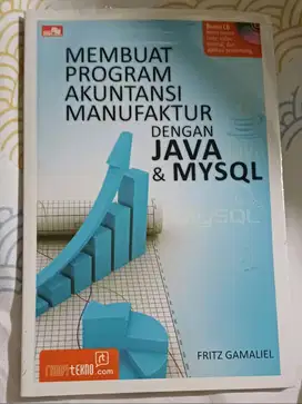 Buku Komputer Baru Membuat Program Akutansi Manufaktur dengan Java & M